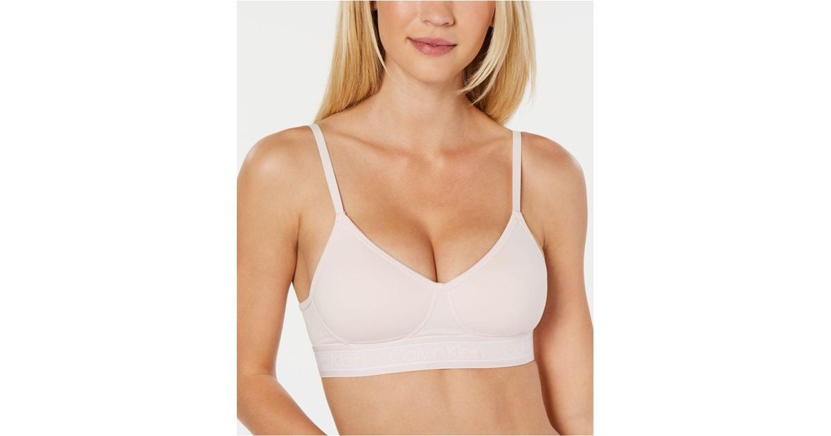 solar seamless lightly lined bralette