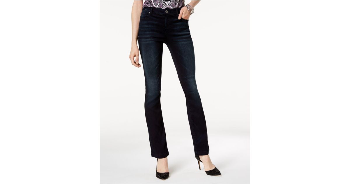 inc curvy fit bootcut jeans