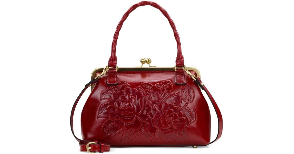 Patricia Nash Rora Frame Bag in Red Lyst