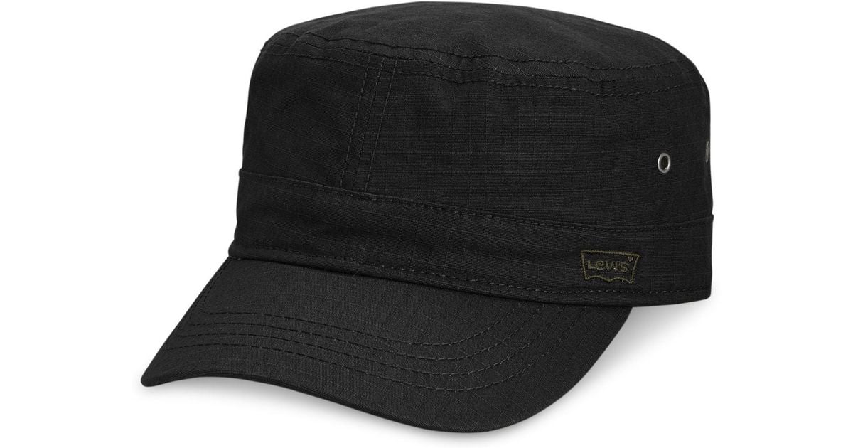 Levi's Men's Ripstop Cadet Hat in Black for Men | Lyst