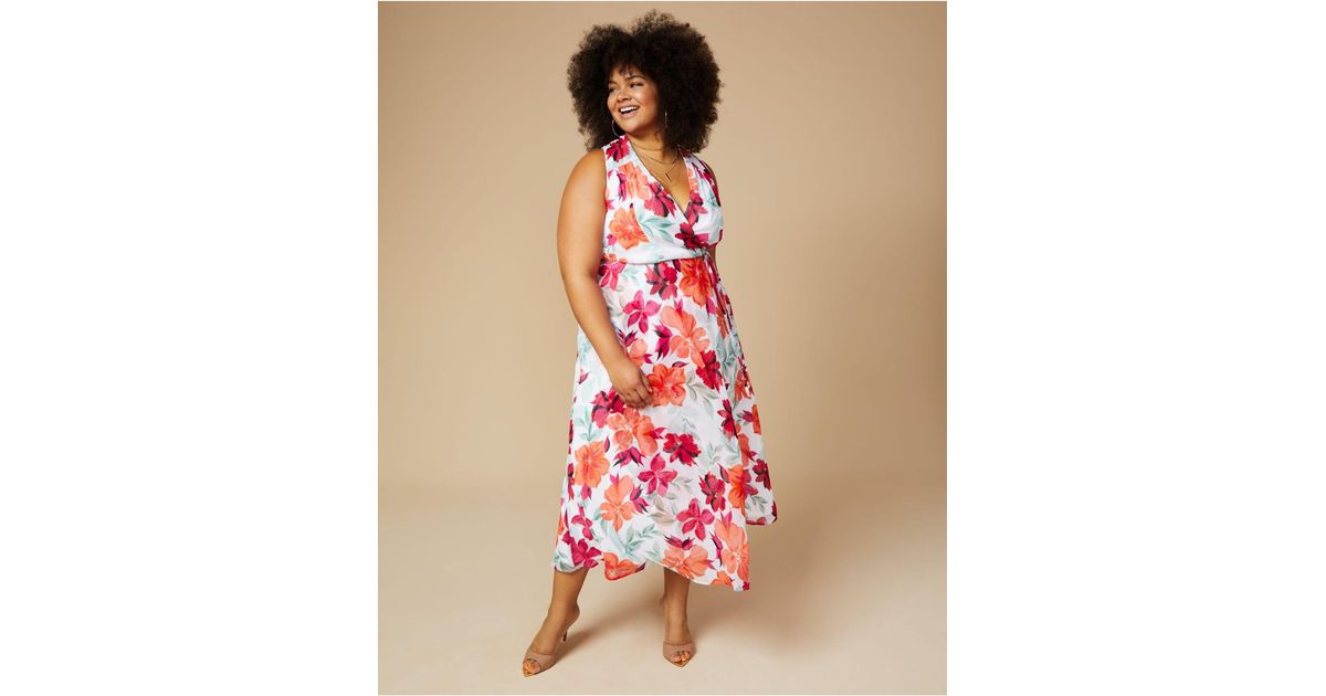 Printed Dress Macy's Red Floral Dress Bar Iii Women's Floral