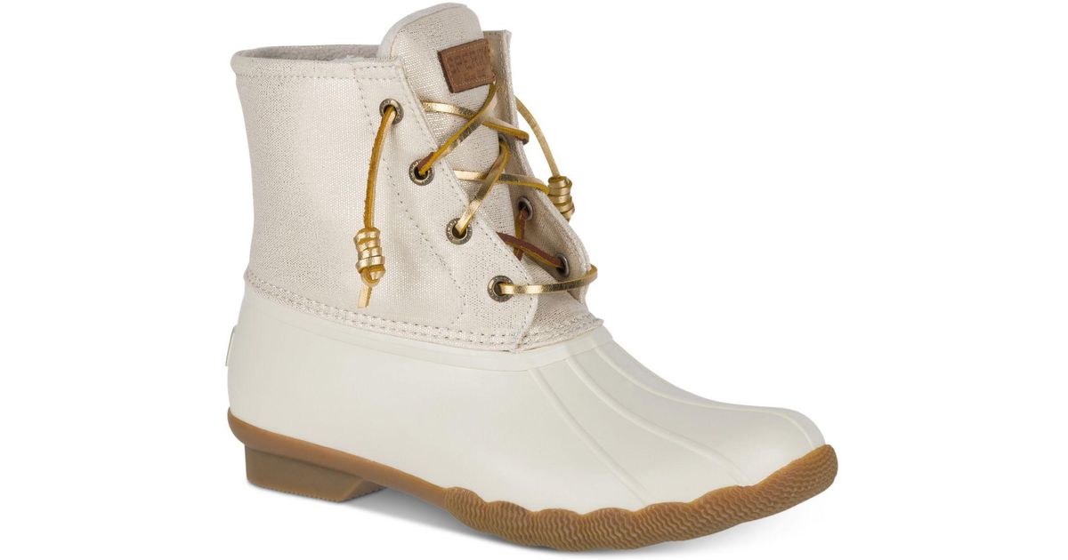 sperry salt water duck booties
