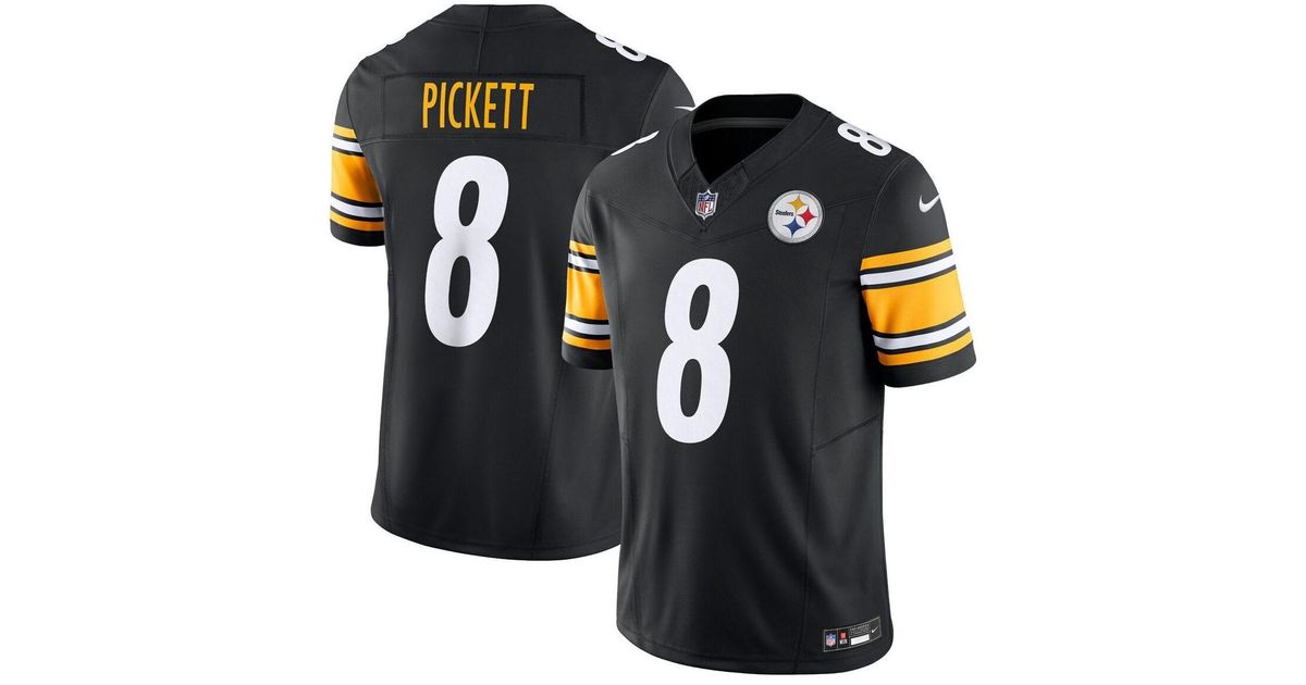 Nike Kenny Pickett Black Pittsburgh Steelers Vapor F.u.s.e. Limited