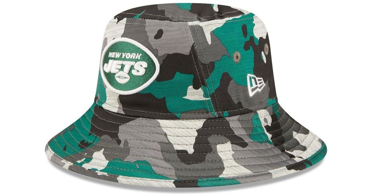 KTZ Synthetic Camo New York Jets 2022 Nfl Training Camp Official Bucket