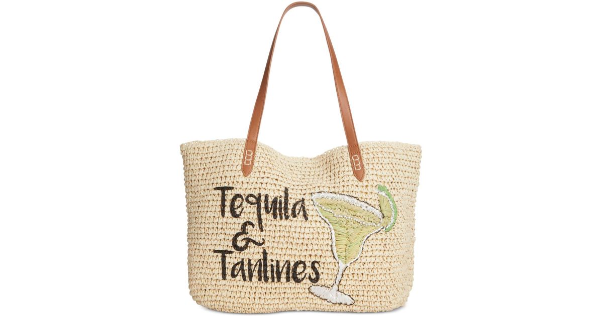 Straw Bag Macys Beach Bags Straw Beach Bag For Women Summer Woven