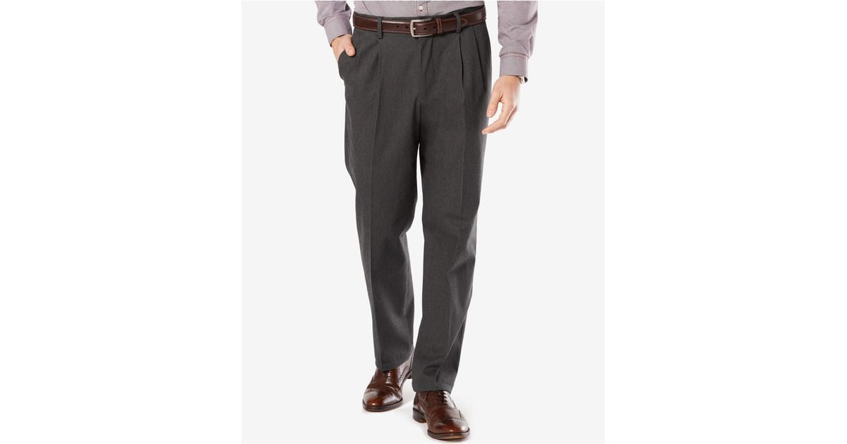 charcoal khaki pants