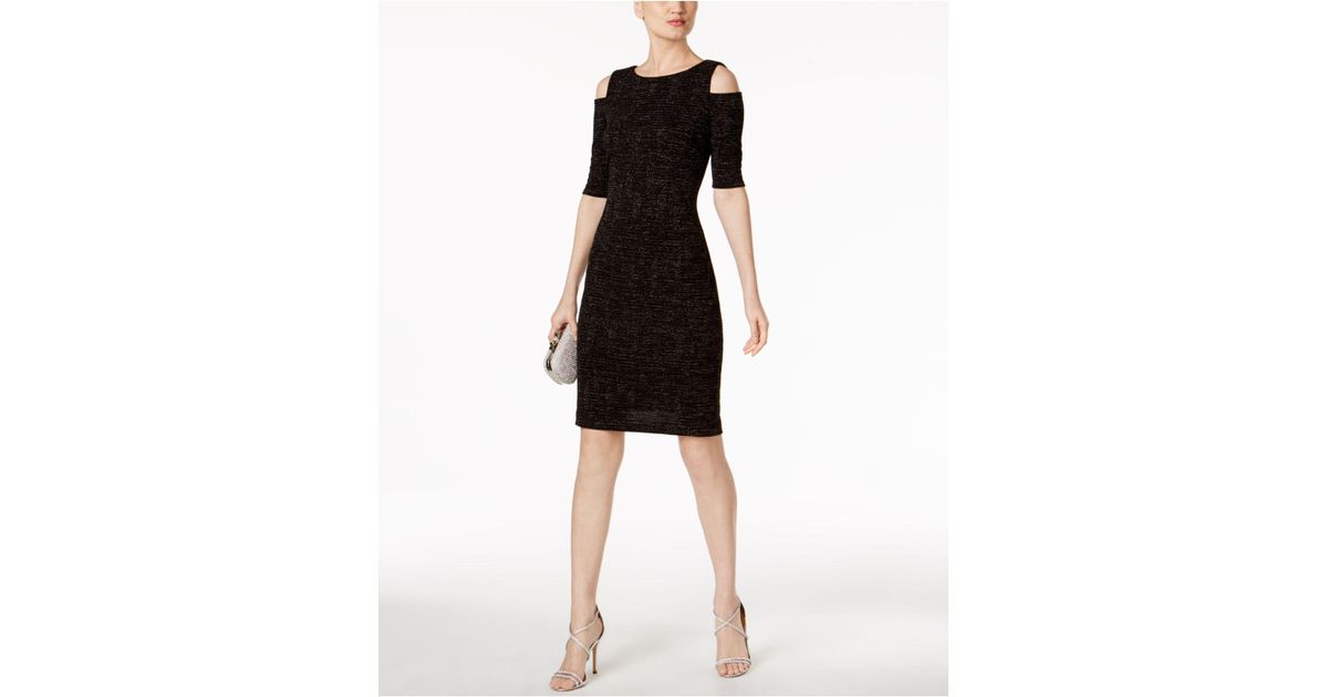 vince camuto cold shoulder dress