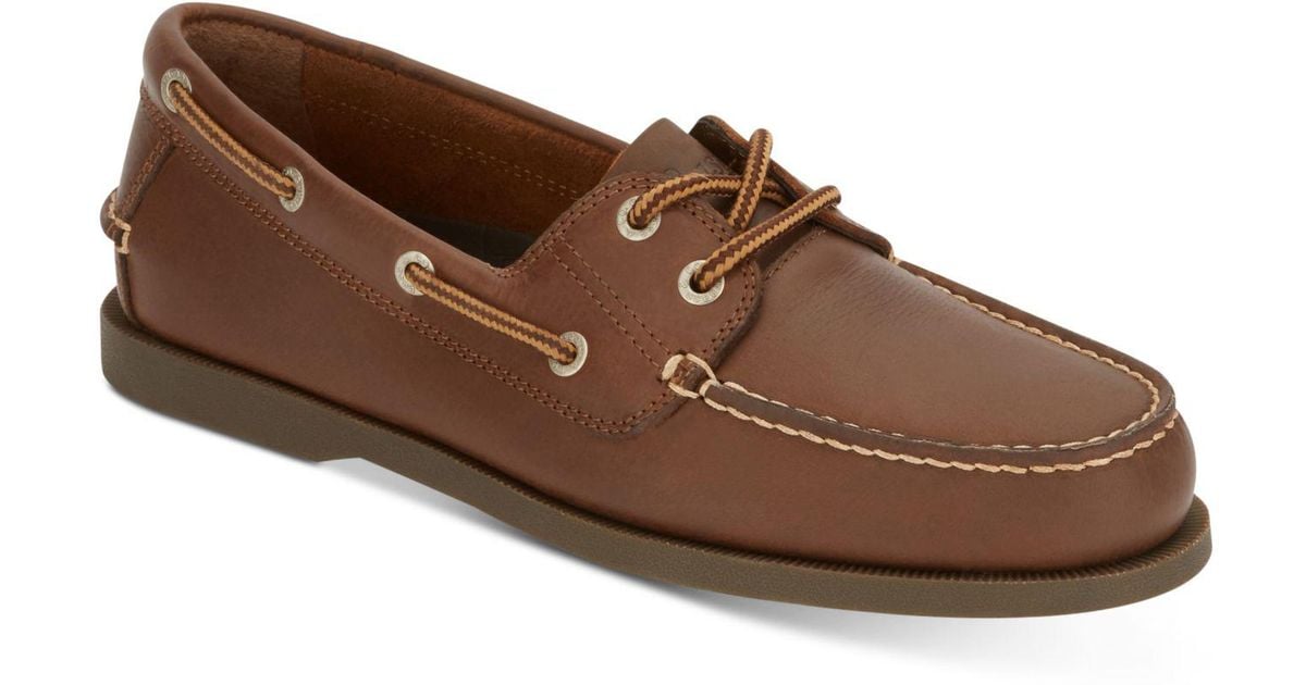G.H. Bass & Co. Leather 2-eye Asbury Boat Shoes, Created For Macy's in ...