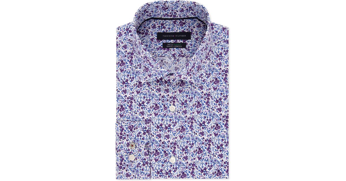 tommy hilfiger th flex supima dress shirt