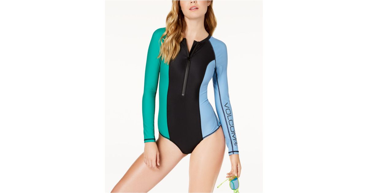 volcom long sleeve swimsuit