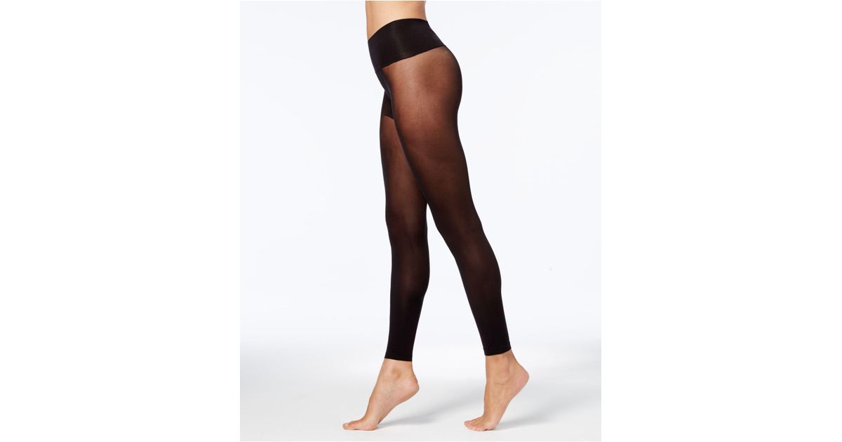Flat-tering Fit Opaque Footless Tights 