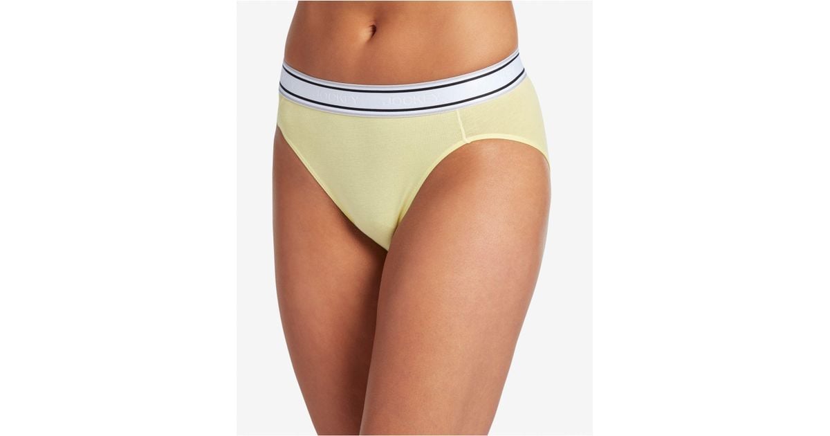 Jockey Cotton Retro Stripe Hicut Panty 2254, First At Macy's, Also