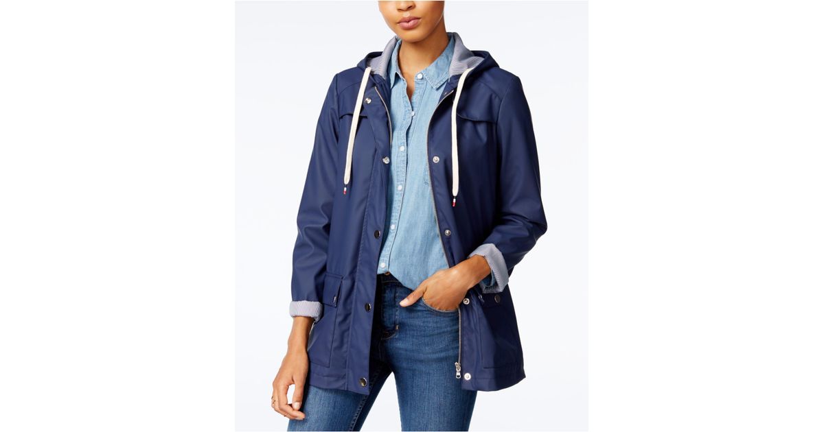 maison jules raincoat