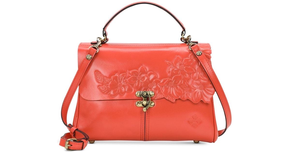 Patricia Nash Yolky Top Handle Handbag in Red Lyst