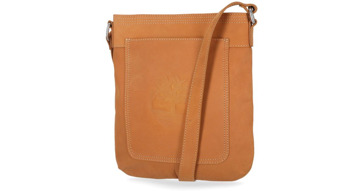 Timberland Small Leather Crossbody Shoulder Bag in Brown Lyst