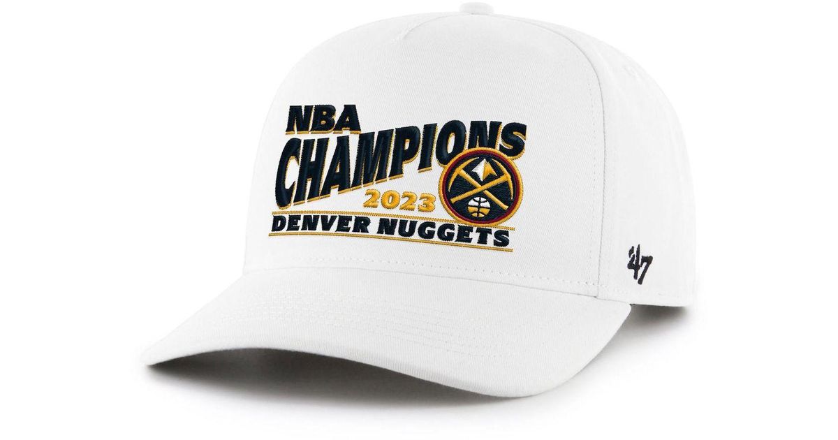47 Brand White Denver Nuggets 2023 Nba Finals Champions Slant Hitch