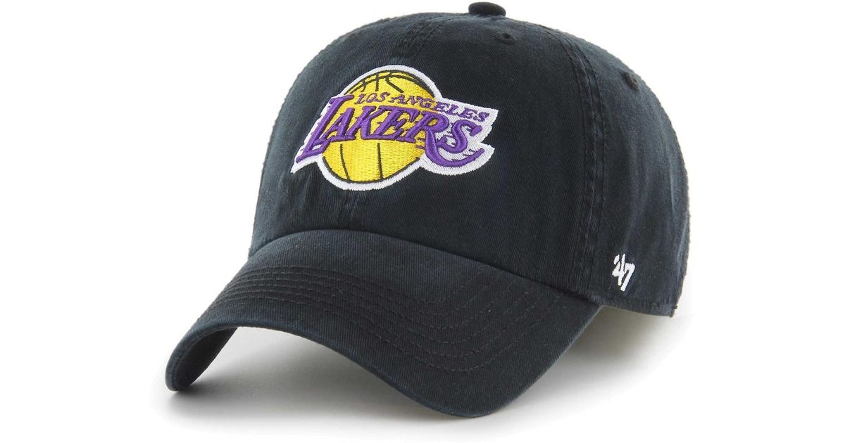 '47 47 Brand Los Angeles Lakers Classic Franchise Fitted Hat in Blue ...