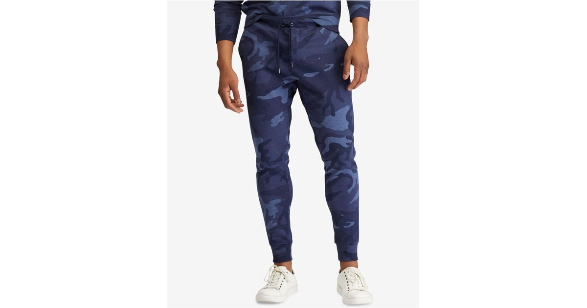 polo blue camo pants