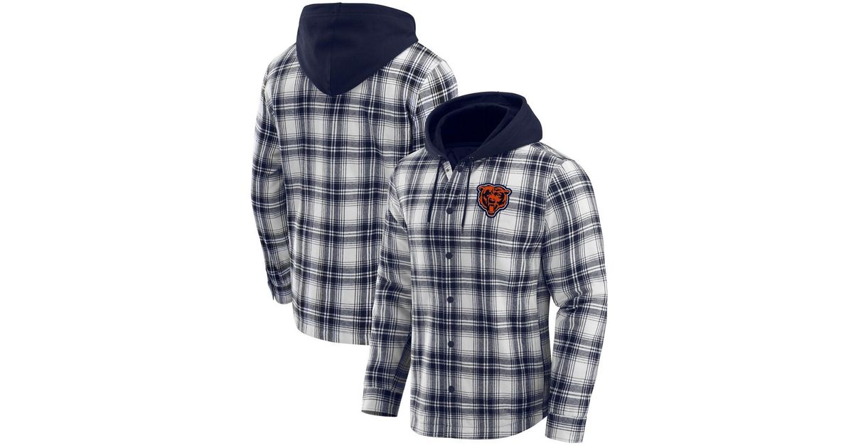 Fanatics Nfl X Darius Rucker Collection By Chicago Bears Plaid Flannel ...
