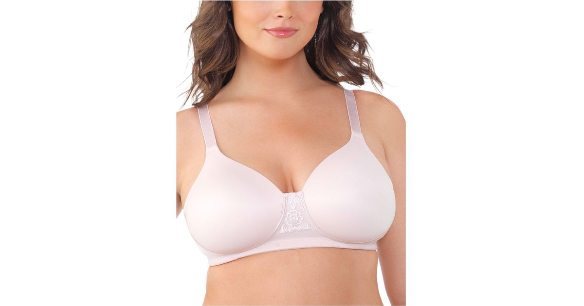Vanity Fair Synthetic Full Figure Beauty Back Smoother Wireless Bra