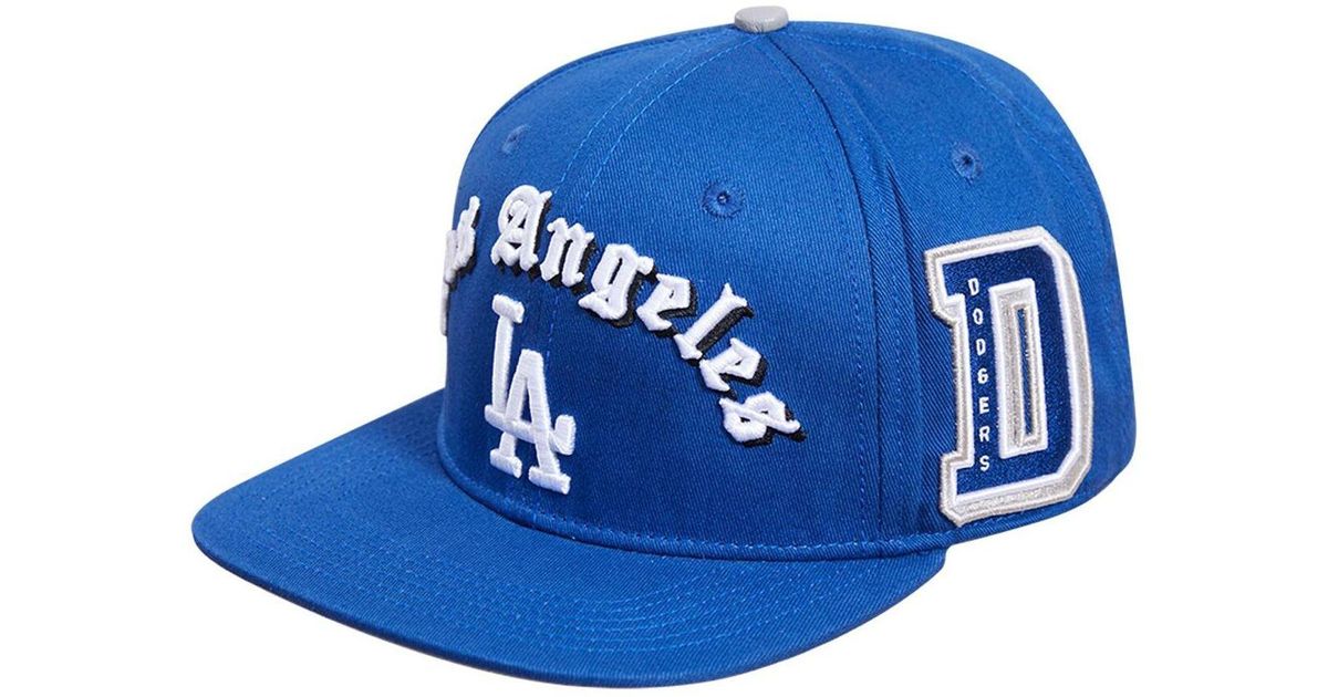 Pro Standard Royal Los Angeles Dodgers 2020 World Series Old English ...