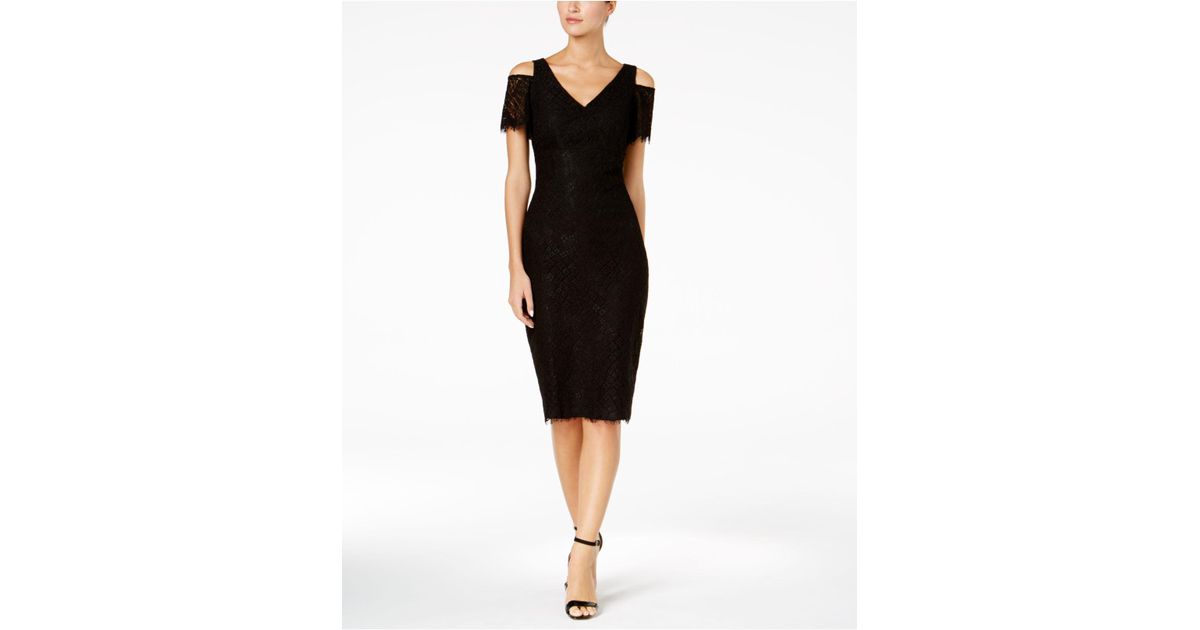 calvin klein lace sheath dress