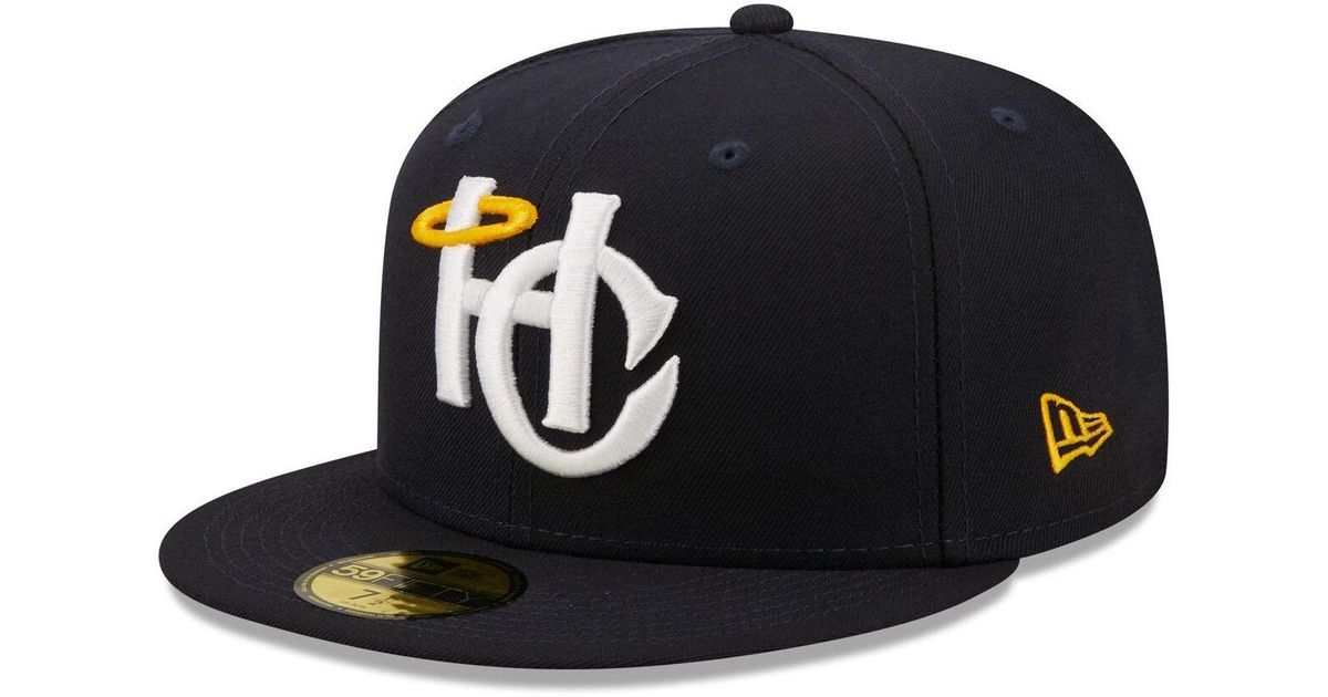 KTZ Navy Charleston Riverdogs Authentic Collection 59fifty Fitted Hat