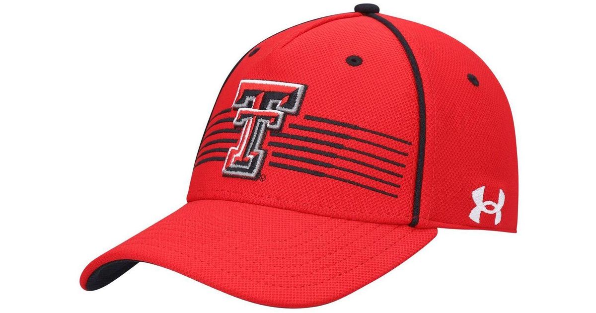 Under Armour Red Texas Tech Red Raiders Isochill Blitzing Accent Flex