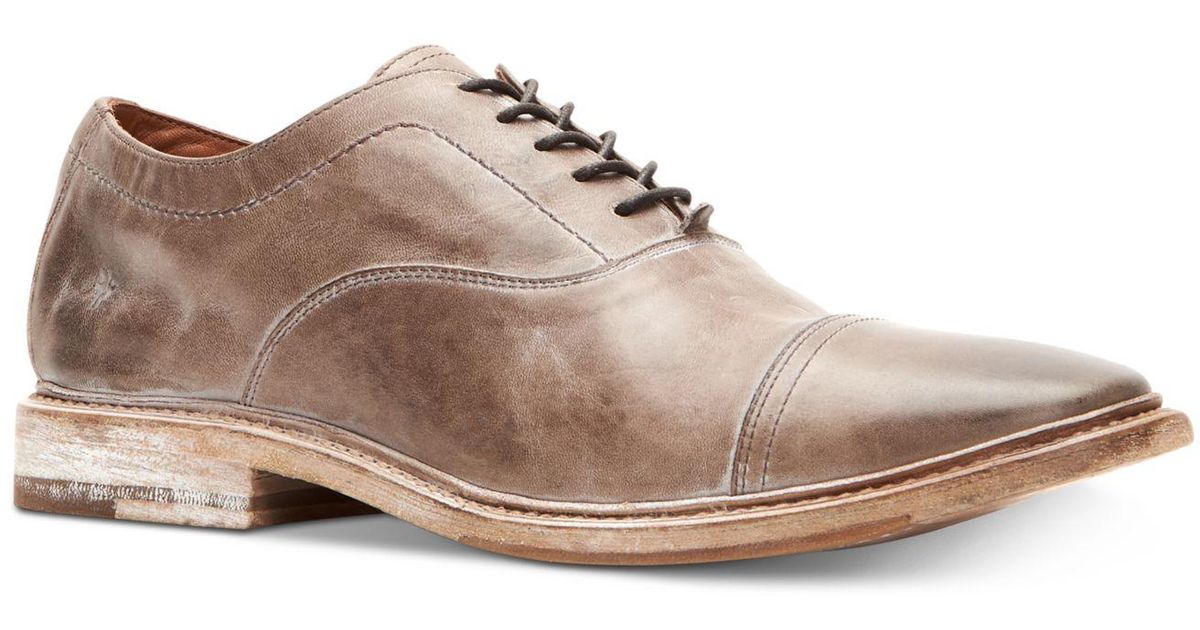 frye paul bal leather oxford