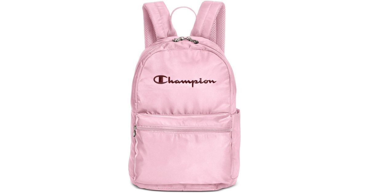 Logo Backpack in Light Pastel Pink 