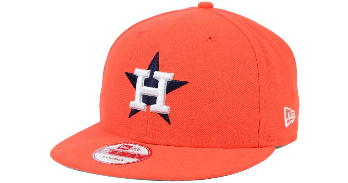 astros orange cap