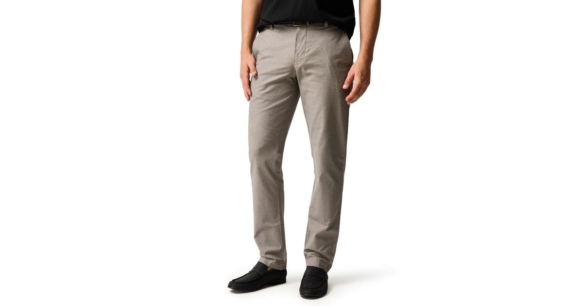 Rakarm Rodd Rodd & Gunn Gunn Chino Straight Pants in Gray for Men | Lyst