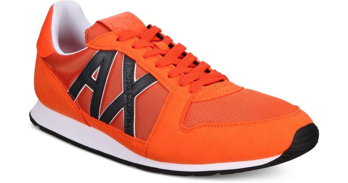 armani exchange orange