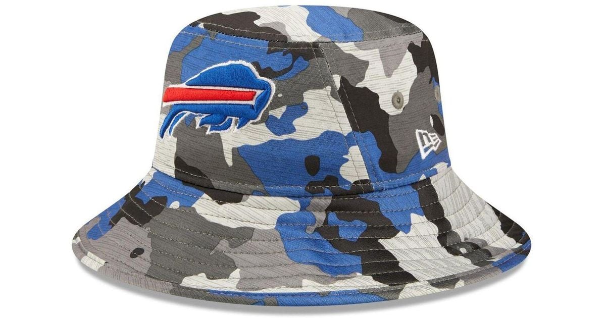 KTZ Camo Buffalo Bills 2022 Nfl Training Camp Official Bucket Hat