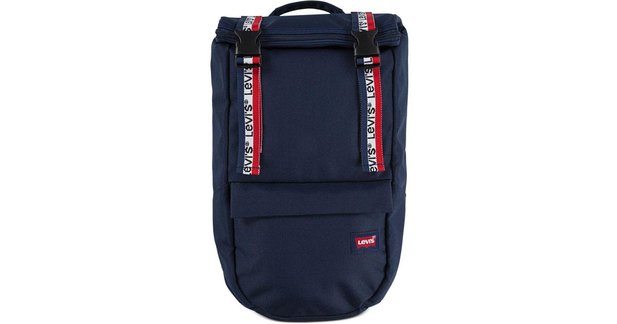 levis roll top backpack