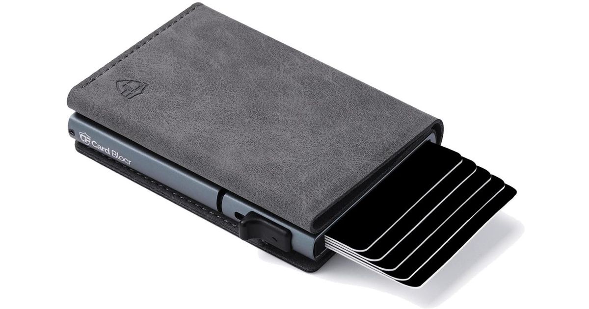 Conceal Plus Card Block Wallet Rfid Blocking Credit Card Holder Pu ...