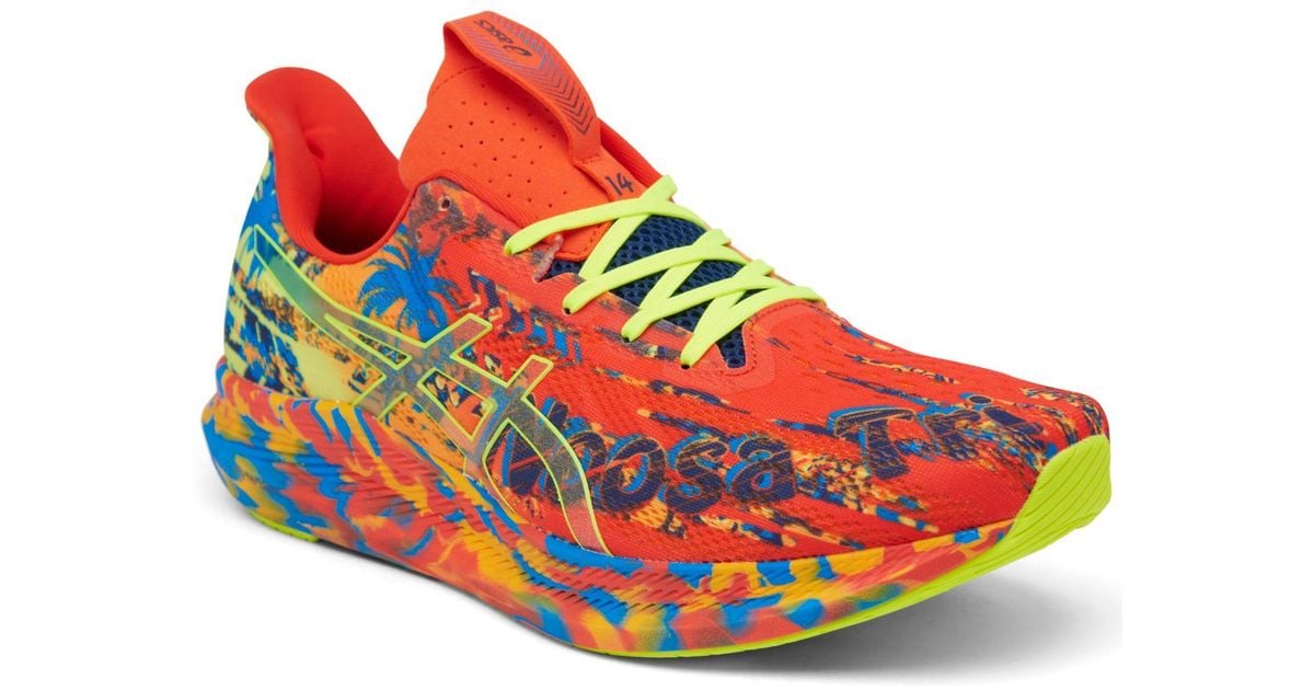 Asics Gelnoosa Tri 14 Running Sneakers From Finish Line in Red for Men