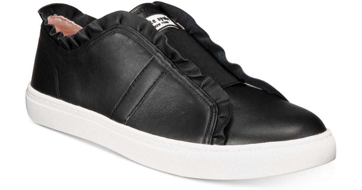 Kate Spade Lance Sneakers in Black | Lyst