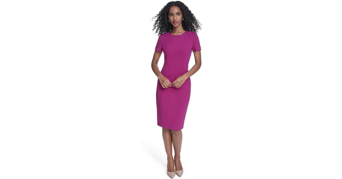 strapless open back dress Men's Slim Fit Pink Dress Shirt Size N3 main image 1