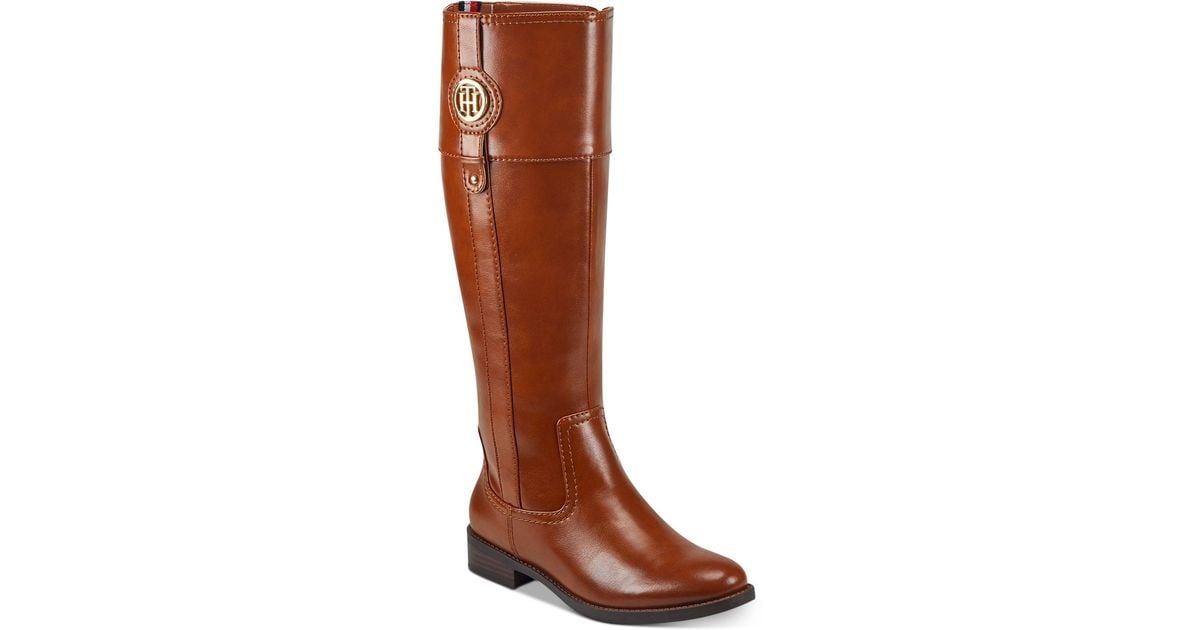 tommy hilfiger imina riding boots