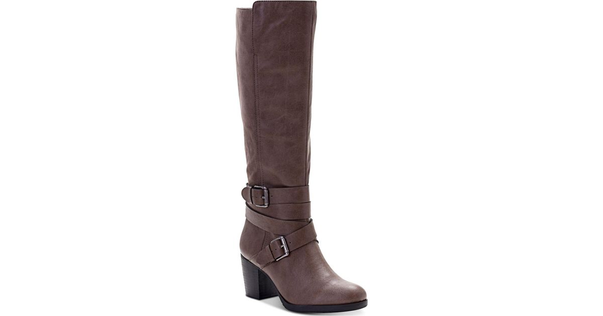 Co. Leather Jomaris Block-heel Boots 