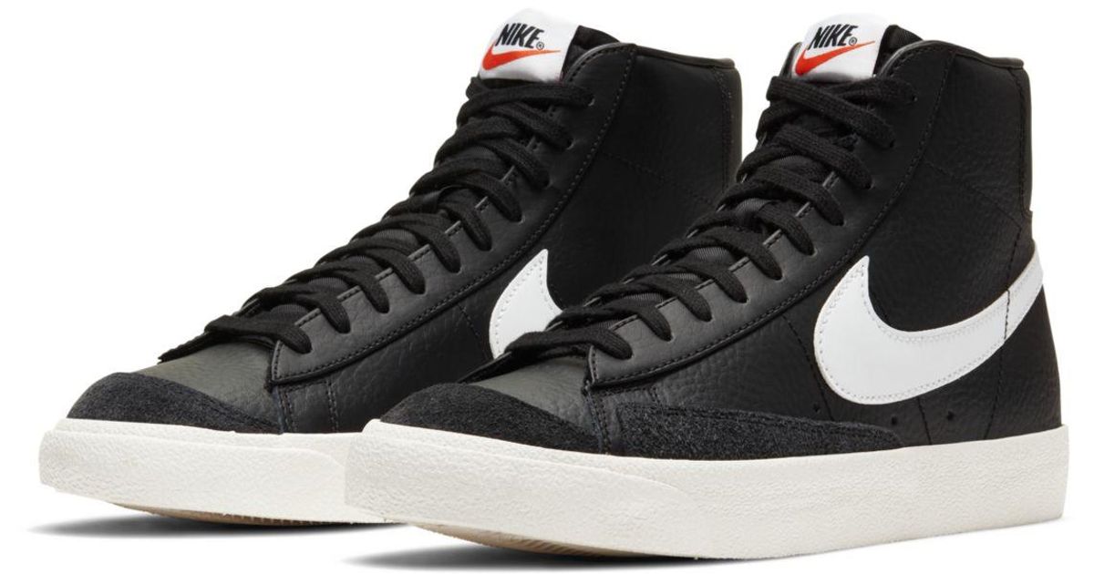 nike shoes in black and white
