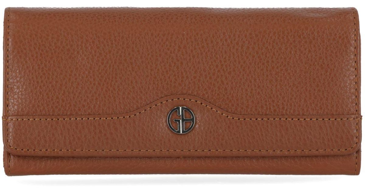 Giani Bernini Pebble Leather Receipt Wallet, Created For Macy's in