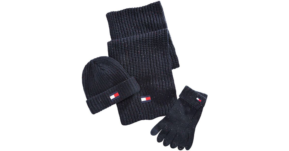 Tommy Hilfiger Synthetic Glove, Scarf 