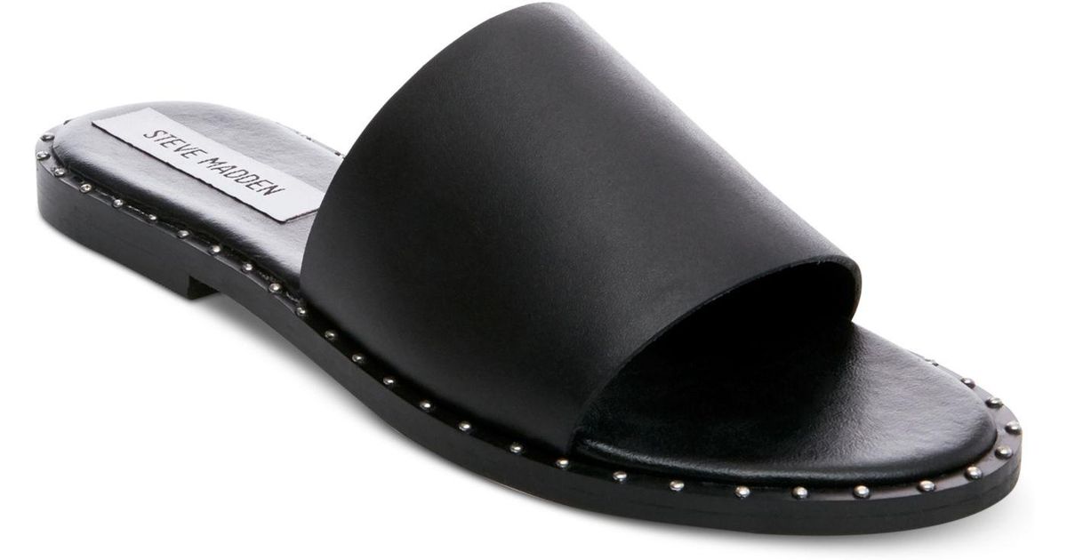 steve madden spike slides