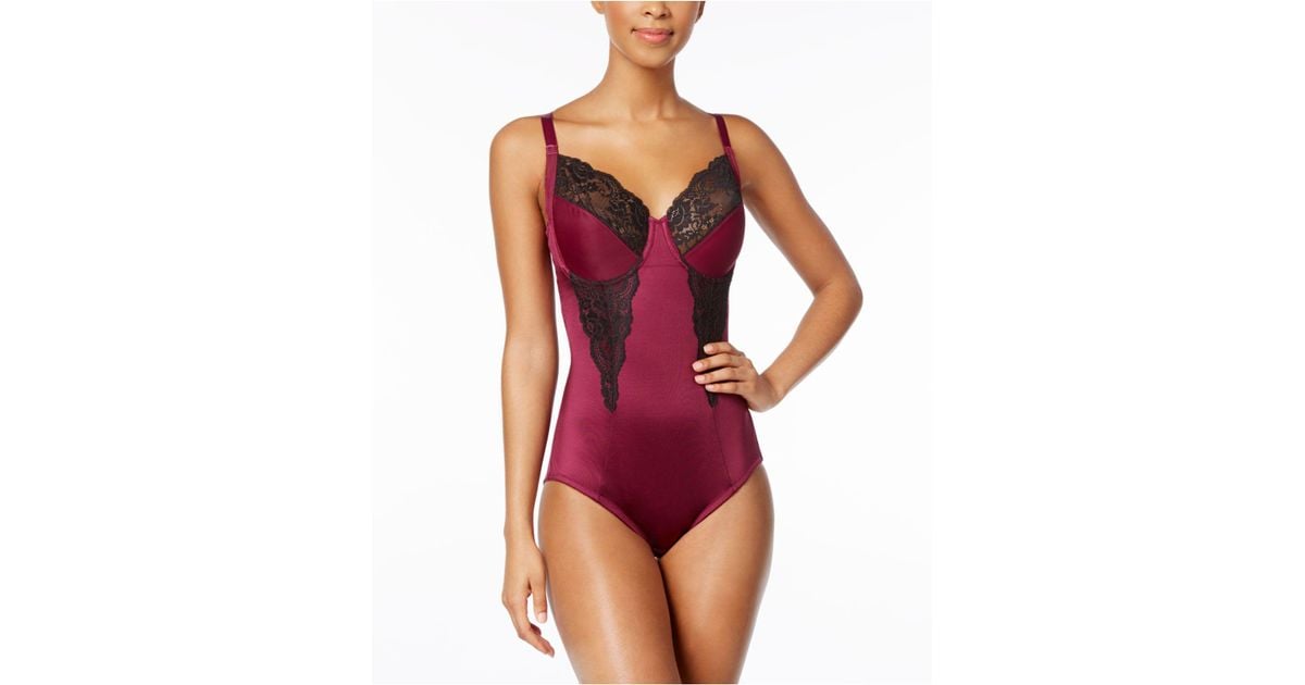 Maidenform Women's Firm Control Embellished Unlined Shaping Bodysuit1456