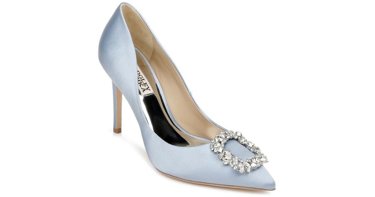 badgley mischka cher blue