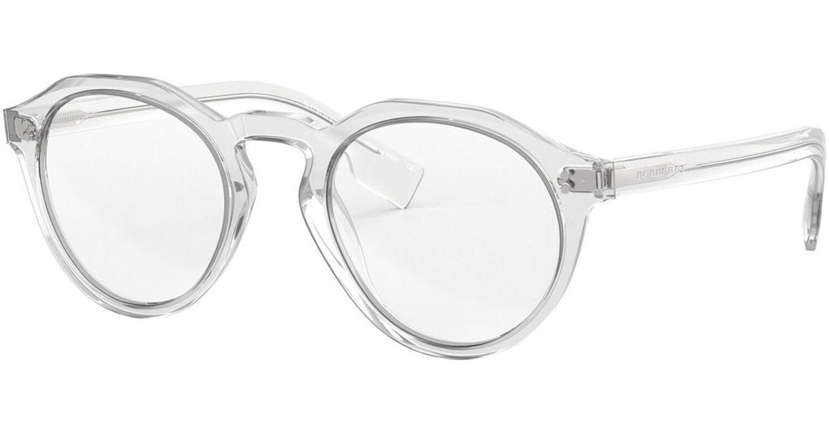 burberry clear glasses