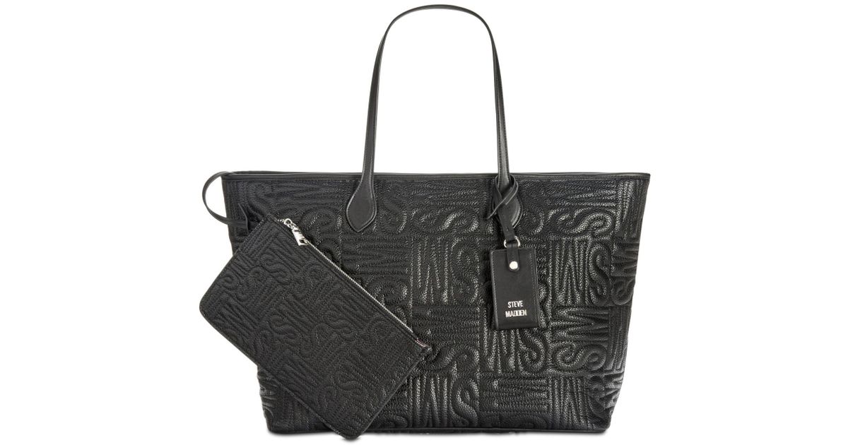 steve madden camo tote bag