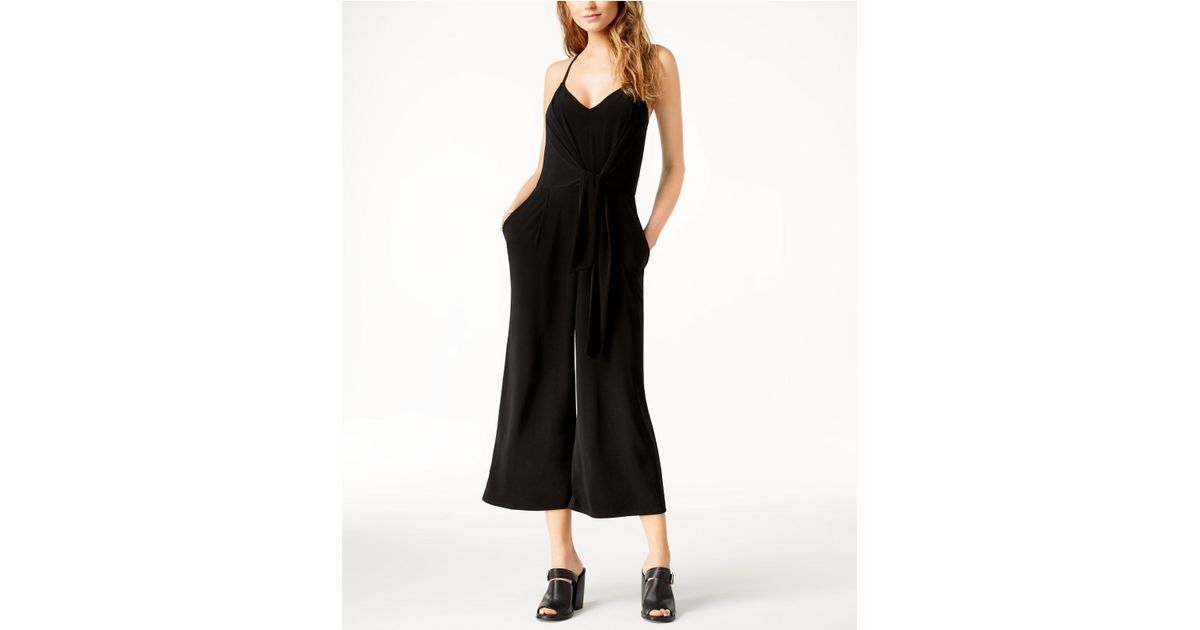 1 state black jumpsuit